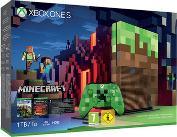 Microsoft Xbox One S 1TB + Minecraft Limited Edition