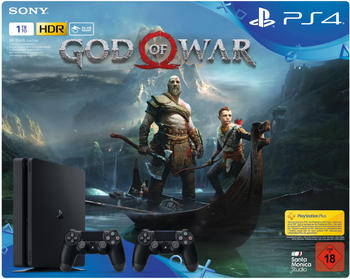 Sony PlayStation 4 (PS4) Slim 1TB + God of War