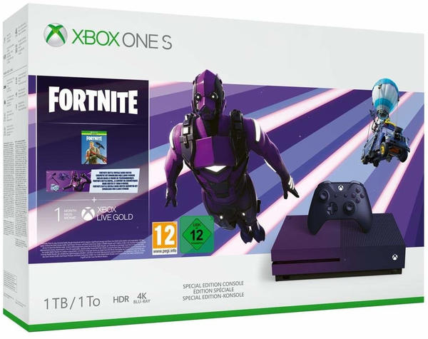 Microsoft Xbox One S 1TB Fortnite Special Edition