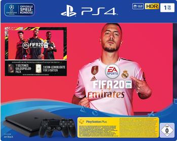 Sony PlayStation 4 (PS4) Slim 1TB + FIFA 20 Ultimate Team + 2 Controller