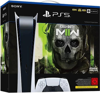 Sony PlayStation 5 (PS5) Digital Edition + Call of Duty: Modern Warfare II