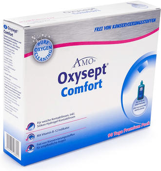 Amo Oxysept Comfort 90 Tage Premium Pack (3 x 300ml + 120ml + 90 Tabletten)