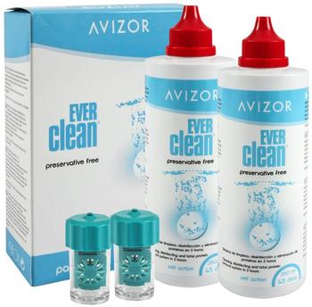 Avizor Ever Clean Peroxid-Lösung 2 x 350 ml + Neutralisationstabletten 90 St.