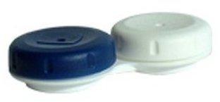 BalticSee Behälter für weiche Kontaktlinsen flach weiß/rot