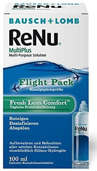 Bausch & Lomb ReNu MultiPlus Fresh Lens Comfort Flight Pack (100ml)