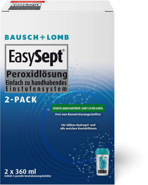 Bausch & Lomb EasySept Multipack (2 x 360ml)