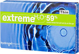Hydrogel Vision Extreme H2O 59% Thin +3.75 (6 Stk.)