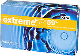 Hydrogel Vision Extreme H2O 59% Xtra -2.50 (6 Stk.)