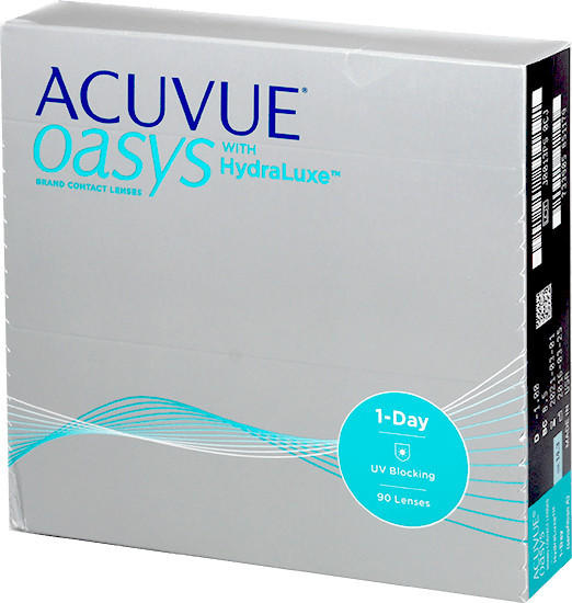 Johnson & Johnson Acuvue Oasys 1-Day with HydraLuxe -0.50 (90 Stk.)
