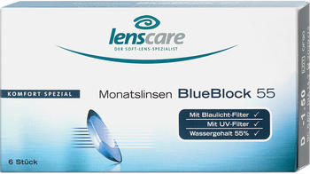 Lenscare Blueblock 55 Monatslinsen +0.25 (6 Stk.)