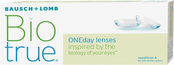 Bausch & Lomb Biotrue ONEday lenses +1.25 (30 Stk.)
