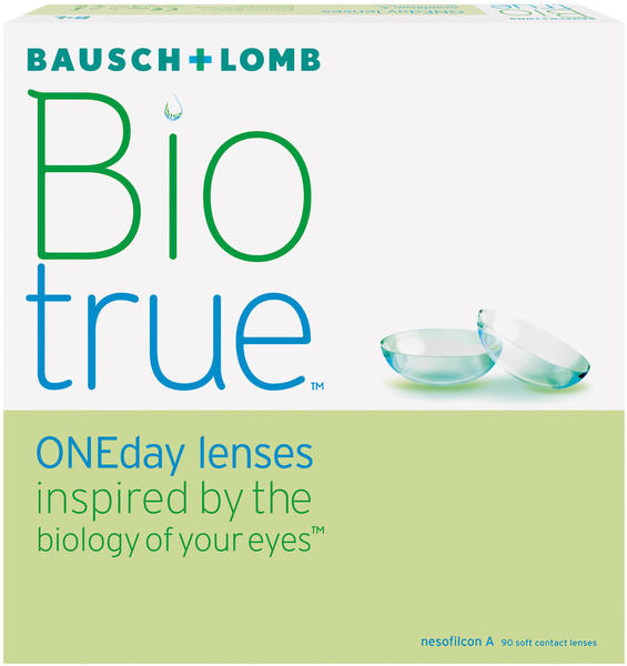Bausch & Lomb Biotrue ONEday lenses +5.00 (90 Stk.)