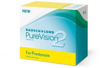 Bausch + Lomb PureVision2 for Presbyopia 6 St.8.60 BC14.00 DIA-2.25 DPTLow ADD