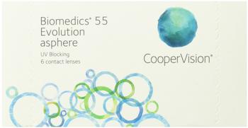 Cooper Vision Biomedics 55 Evolution UV -1.25 (6 Stk.)