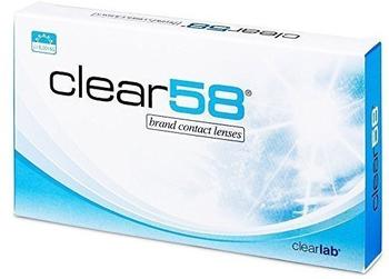 ClearLab Clear 58 (Radius 8.7DurchmesserPluslinsen) (Dioptrien: +02.00Radius: 8.7Durchmesser: 14.5)