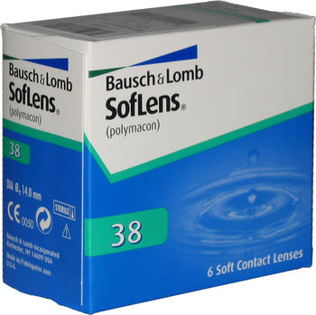 Bausch + Lomb SofLens 38 6 St.8.70 BC14.00 DIA-1.50 DPT