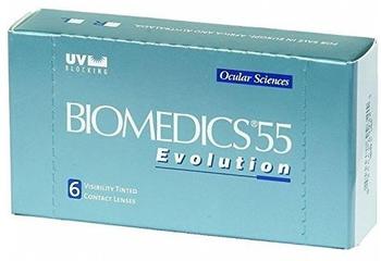 Cooper Vision Biomedics 55 Evolution UV -0.25 (6 Stk.)