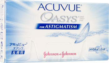 Acuvue Oasys for Astigmatism 6 St.8.60 BC14.50 DIA-9.00 DPT-0.75 CYL140° AX