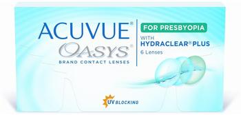 Acuvue Oasys for Presbyopia 6 St., BC:8.40, DIA:14.30, SPH:+5.25, CYL:, AX:, ADD:Medium,