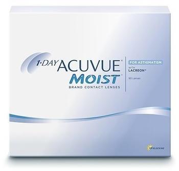 Acuvue 1-Day Acuvue Moist for Astigmatism (1x90)14.5 DIA8.5 BC-03.00 DPT