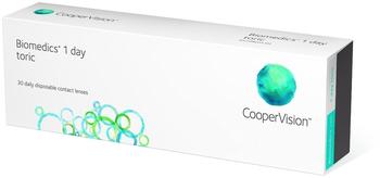 CooperVision Clariti 1 day Toric (30 Linsen), BC:8.70, DIA:14.50, SPH:-1.50, CYL:-0.75, AX:180°