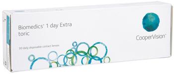CooperVision Clariti 1 day Toric (30 Linsen), BC:8.70, DIA:14.50, SPH:-0.50, CYL:-1.75, AX:180°