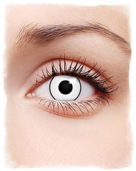 Horror-Shop Weiße Zombieaugen Kontaktlinsen