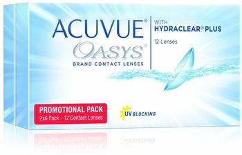 Johnson & Johnson Acuvue Oasys (12Stk.) (Dioptrien: +06.00Radius: 8.4Durchmesser: 14)