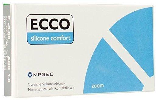 MPG & E Ecco Silicone Comfort Zoom (3 Stk.) Test Weitere MPG & E  Kontaktlinsen bei Testbericht.de