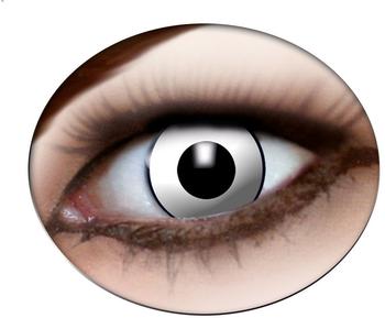 Zölibat Eyecatcher Color Fun - Kontaktlinsen Manson weiss-schwarz