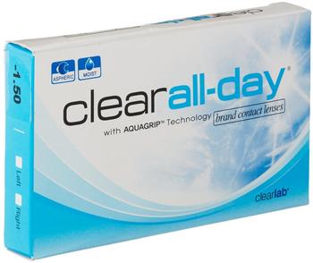 Clearlab Clearall-day (6 Stk.) (Dioptrien: -04.50Radius: 8.6Durchmesser: 14.2)