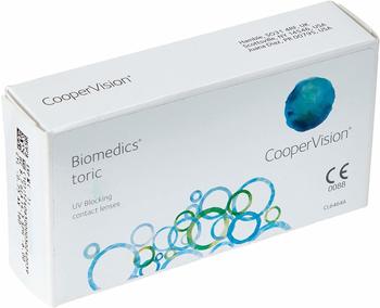 CooperVision Biomedics Toric, 6 Linsen8.70 BC14.50 DIA-1.25 DPT-1.25 CYL20 AX