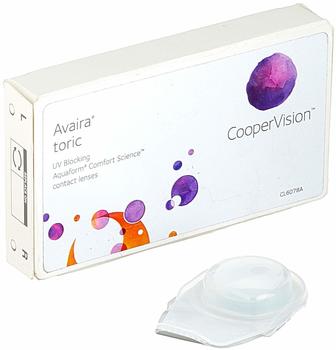CooperVision Avaira toric 6er Pack8.50 BC14.50 DIA+0.25 DPT-1.25 CYL90 AX