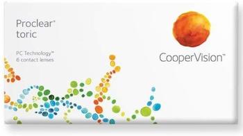 CooperVision Monatslinsen Proclear Toric +6 dpt-0,75 zyl170 ax, 6 Stück Torische Kontaktlinse