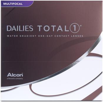 Alcon Dailies Total 1 Multifocal (90 Linsen), BC:8.50, DIA:14.10, SPH:-4.50, CYL:, AX:, ADD:Low,