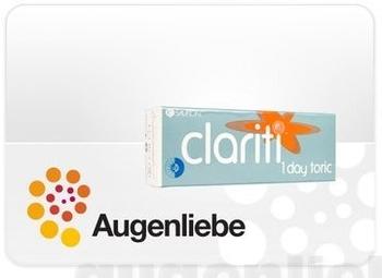 CooperVision Clariti 1 day Toric (30 Linsen), BC:8.60, DIA:14.30, SPH:-4.25, CYL:-0.75, AX:90°