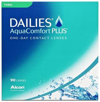 Alcon DAILIES AquaComfort Plus Toric (90 Linsen), BC:8.80, DIA:14.40, SPH:-3.25, CYL:-0.75, AX:90°