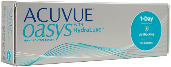 Acuvue Oasys 1-Day with HydraLuxe (180 Linsen) - tageslinsen, silikon-hydrogel sphärisch sport, Senofilcon A (-9.00)