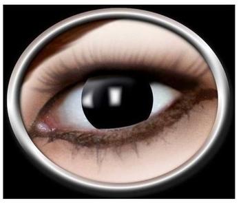 Zoelibat Kontaktlinsen schwarz komplett