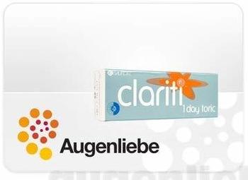 CooperVision Clariti 1 day Toric (30 Linsen), BC:8.60, DIA:14.30, SPH:-2.50, CYL:-0.75, AX:70°