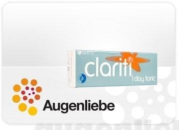 CooperVision Clariti 1 day Toric (30 Linsen), BC:8.60, DIA:14.30, SPH:-2.50, CYL:-0.75, AX:100°