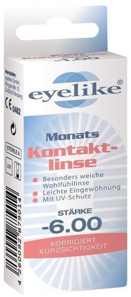 eyelike Monatskontaktlinse -2.50 (1 Stk.)