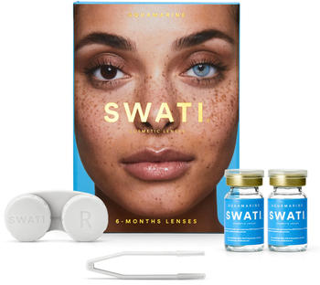 Swati Coloured Contact Lenses 6 Months aquamarine (2 pcs)