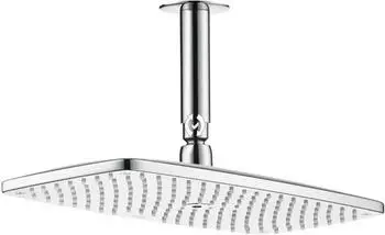 Hansgrohe Raindance E 360 AIR 1jet Kopfbrause mit Deckenanschluss 100mm (Chrom, 27381)