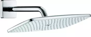 Hansgrohe Raindance E 360 AIR 1jet Kopfbrause mit Brausenarm 240mm (Chrom, 27371)