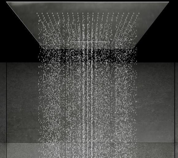 Steinberg Armaturen Steinberg Sensual Rain Regenpaneel B: 600 T: 600 mm ohne Beleuchtung edelstahl poliert (390 6610)