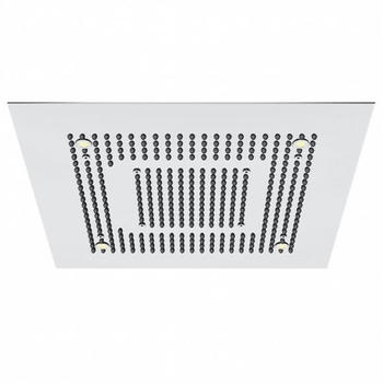 Steinberg Armaturen Steinberg Sensual Rain Regenpaneel B: 600 T: 600 mm für Deckeneinbau mit LED Beleuchtung (390 6622)