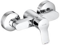 Pure&easy Brausearmatur 378410565 Chrom, Dn 15, Wandmontage - Kludi