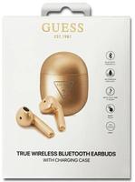 GUESS Bluetooth-Kopfh&ouml;rer GUTWST82TRD TWS + Dockingstation mit Gold-Dreieck-Logo