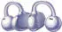 Huawei FreeClip violett